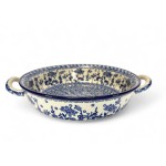 419 Bunzlau Ronde Schaal 2895X  Ø 21 cm Bakvormen